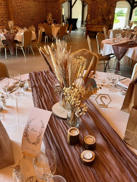 Décoration salle la grange des Triplés